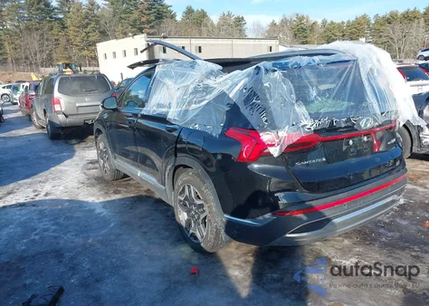 2021 Hyundai Santa Fe Hybrid Sel Premium z USA, uszkodzony, nr VIN KM8S3DA13MU013169